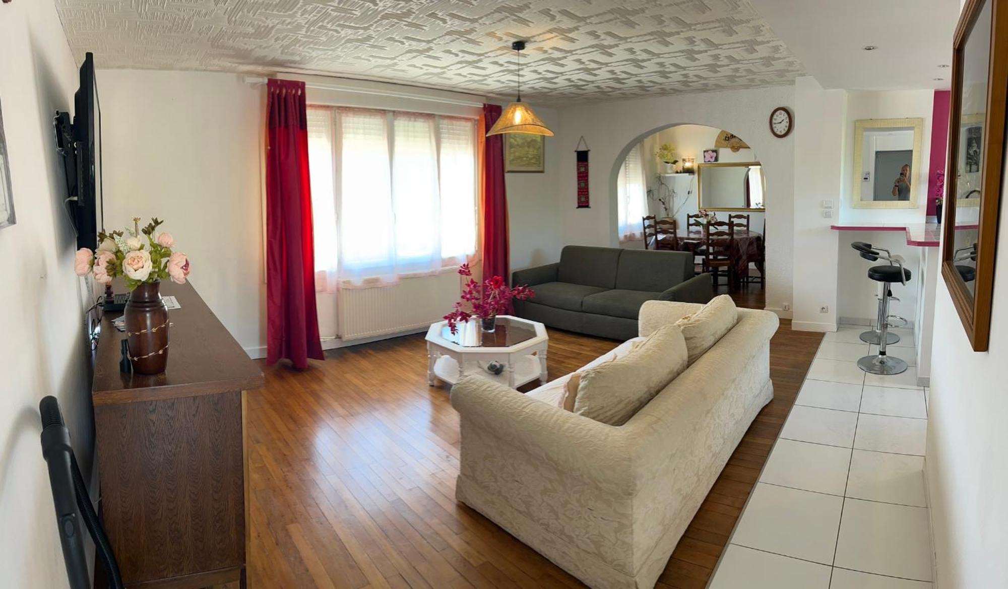 5Min Futuroscope 80M2 - 3 Chambres - Parking Prive - Wifi - Jardin Chasseneuil-du-Poitou Zewnętrze zdjęcie